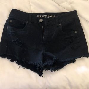 American Eagle black shorts